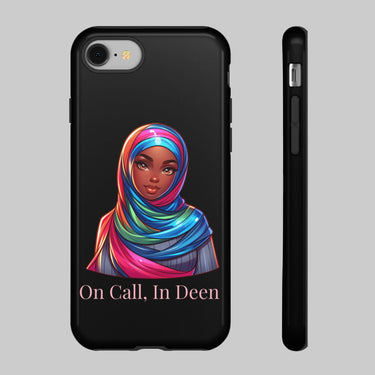 Colorful Hijab Phone Case - 'On Call, In Deen' - Modestly Vogue